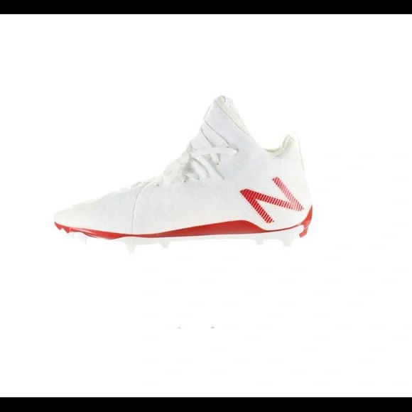 NEW BALANCE BURNXMR2 WHITE LACROSSE CLEATS NWT SZ 12.5 New Balance BurnX5 Lacrosse Cleats main image 3